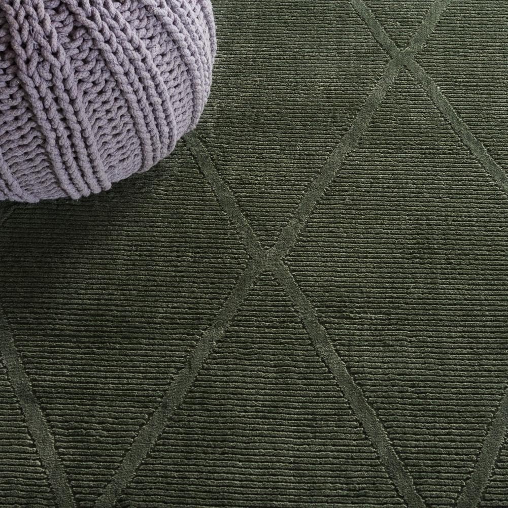 image:imageSAFAVIEH Area Rug 8x10 Revive Collection Large Green Trellis Pattern NonShedding amp Easy Cleaning Ideal for Living Room Bedroom Office Dining Space REV104YGreen