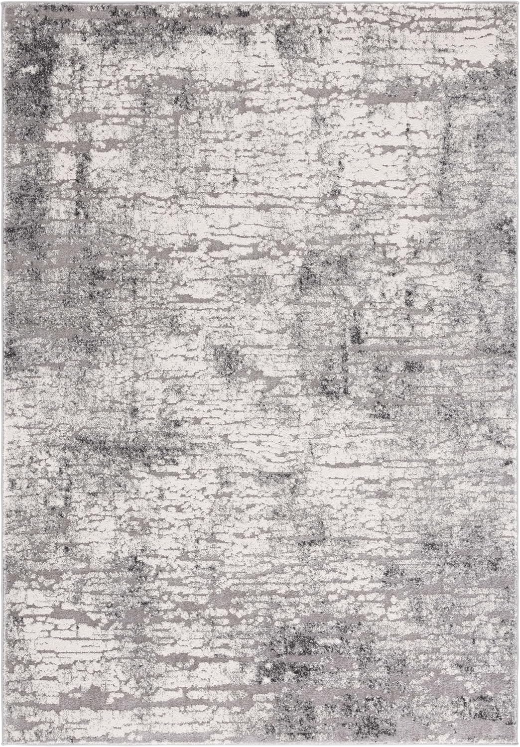 image:imageSAFAVIEH Area Rug 8x10 Spirit Collection Large Taupe amp Ivory Modern Abstract Design NonShedding amp Easy Cleaning Ideal for Living Room Bedroom Office Dining Space SPR126EIvoryGrey