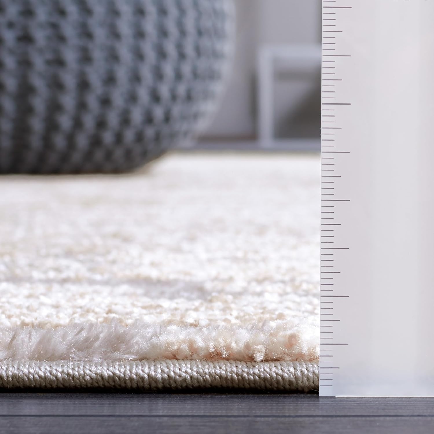 image:imageSAFAVIEH Area Rug 8x10 Spirit Collection Large Taupe amp Ivory Modern Abstract Design NonShedding amp Easy Cleaning Ideal for Living Room Bedroom Office Dining Space SPR126ETaupeIvory
