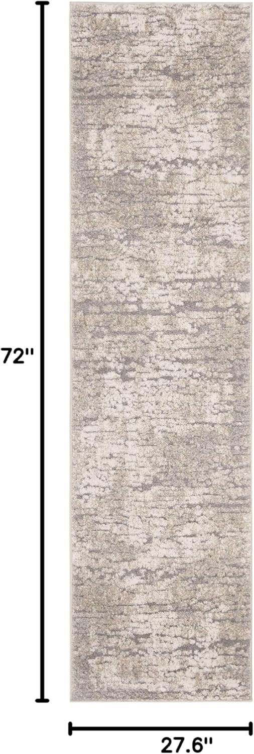 image:imageSAFAVIEH Area Rug 8x10 Spirit Collection Large Taupe amp Ivory Modern Abstract Design NonShedding amp Easy Cleaning Ideal for Living Room Bedroom Office Dining Space SPR126ETaupeIvory