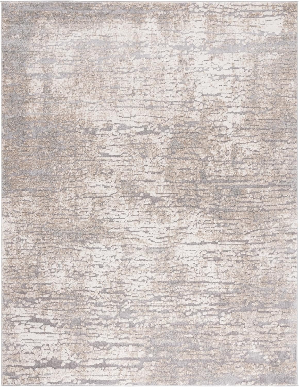 image:imageSAFAVIEH Area Rug 8x10 Spirit Collection Large Taupe amp Ivory Modern Abstract Design NonShedding amp Easy Cleaning Ideal for Living Room Bedroom Office Dining Space SPR126ETaupeIvory
