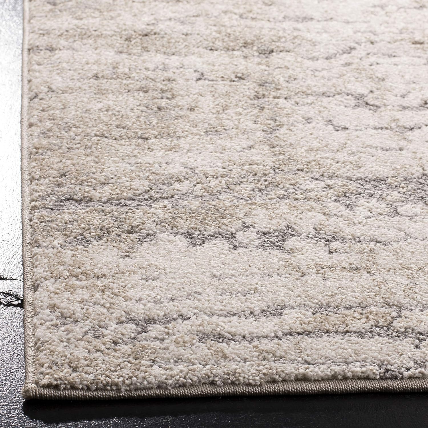 image:imageSAFAVIEH Area Rug 8x10 Spirit Collection Large Taupe amp Ivory Modern Abstract Design NonShedding amp Easy Cleaning Ideal for Living Room Bedroom Office Dining Space SPR126ETaupeIvory