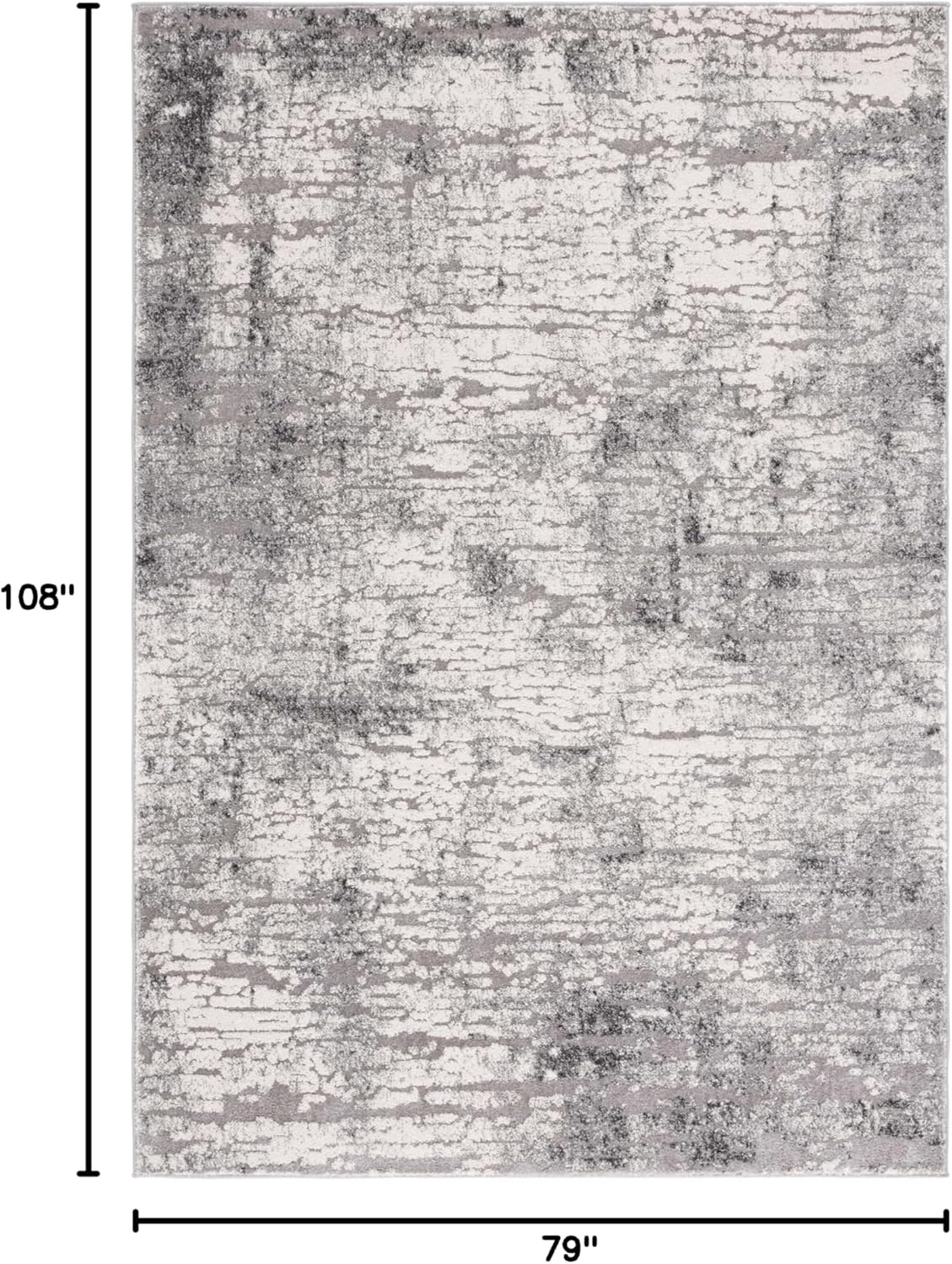 image:imageSAFAVIEH Area Rug 8x10 Spirit Collection Large Taupe amp Ivory Modern Abstract Design NonShedding amp Easy Cleaning Ideal for Living Room Bedroom Office Dining Space SPR126EIvoryGrey