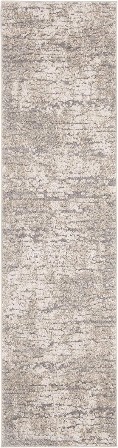 image:imageSAFAVIEH Area Rug 8x10 Spirit Collection Large Taupe amp Ivory Modern Abstract Design NonShedding amp Easy Cleaning Ideal for Living Room Bedroom Office Dining Space SPR126ETaupeIvory