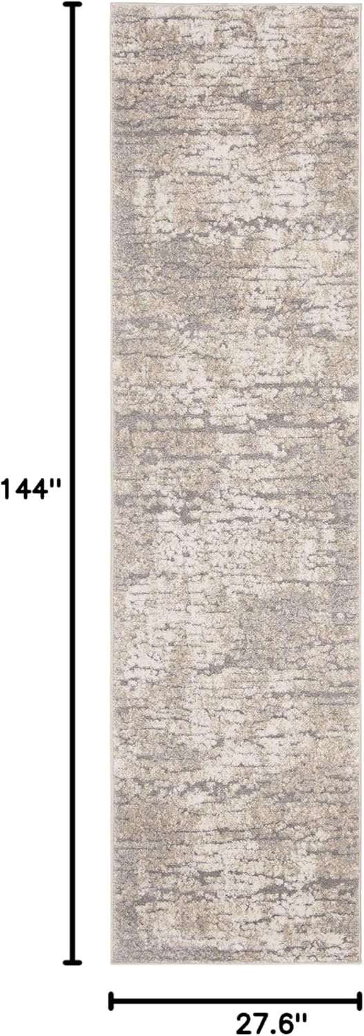 image:imageSAFAVIEH Area Rug 8x10 Spirit Collection Large Taupe amp Ivory Modern Abstract Design NonShedding amp Easy Cleaning Ideal for Living Room Bedroom Office Dining Space SPR126ETaupeIvory