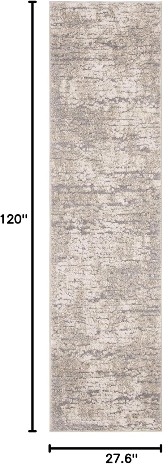 image:imageSAFAVIEH Area Rug 8x10 Spirit Collection Large Taupe amp Ivory Modern Abstract Design NonShedding amp Easy Cleaning Ideal for Living Room Bedroom Office Dining Space SPR126ETaupeIvory