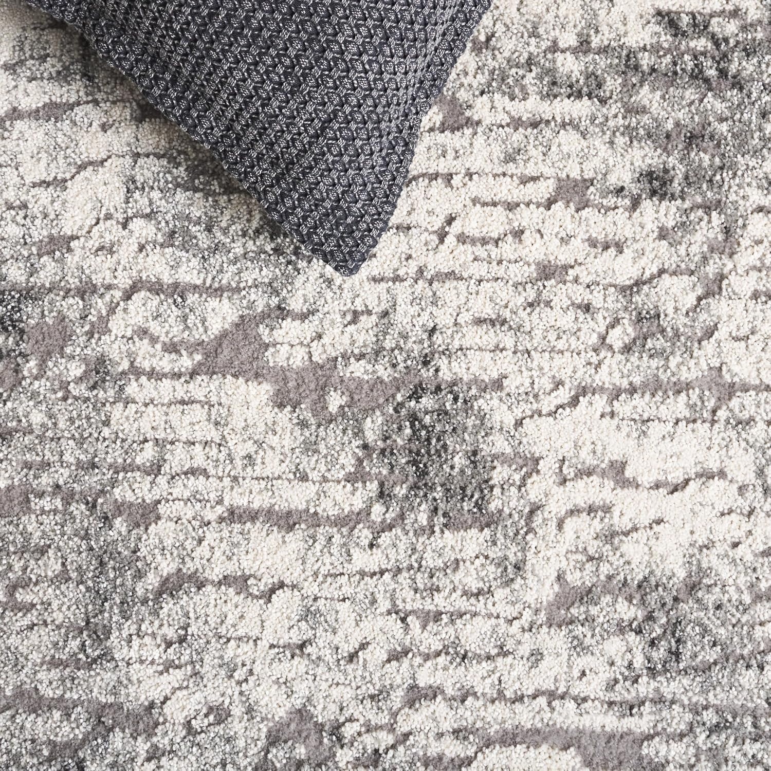 image:imageSAFAVIEH Area Rug 8x10 Spirit Collection Large Taupe amp Ivory Modern Abstract Design NonShedding amp Easy Cleaning Ideal for Living Room Bedroom Office Dining Space SPR126EIvoryGrey