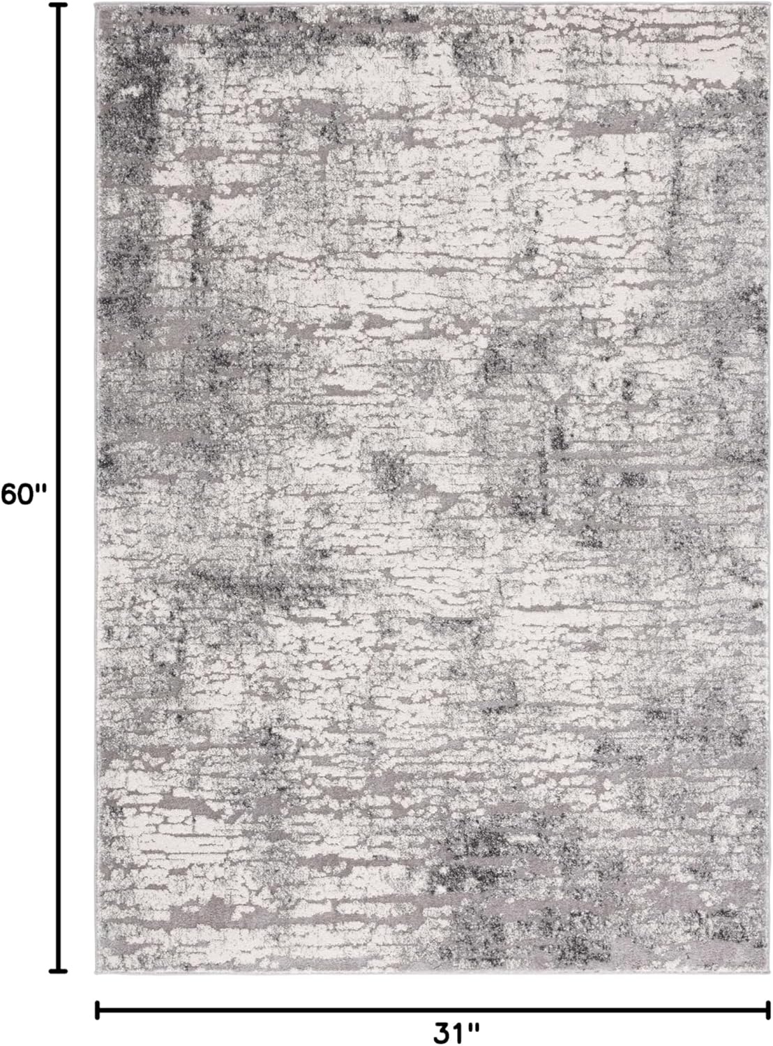 image:imageSAFAVIEH Area Rug 8x10 Spirit Collection Large Taupe amp Ivory Modern Abstract Design NonShedding amp Easy Cleaning Ideal for Living Room Bedroom Office Dining Space SPR126EIvoryGrey