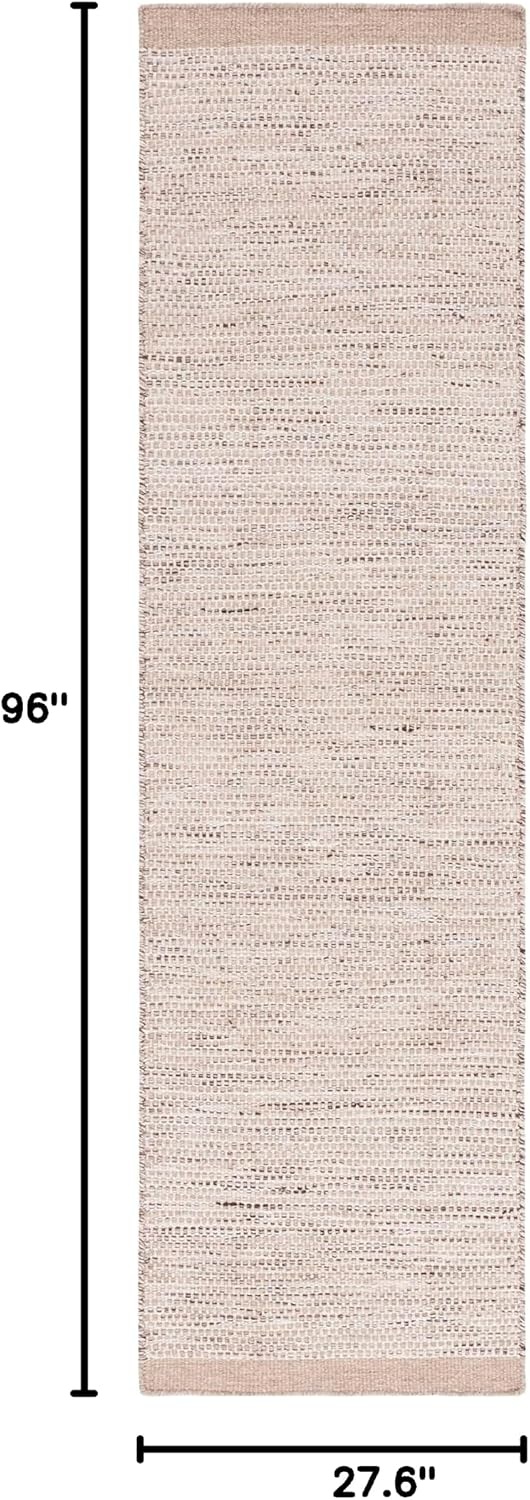 image:imageSAFAVIEH Area Rug 8x10 Vermont Collection Large Ivory Handmade Wool Ideal for Living Room Bedroom Office Dining Space VRM807ABeigeIvory