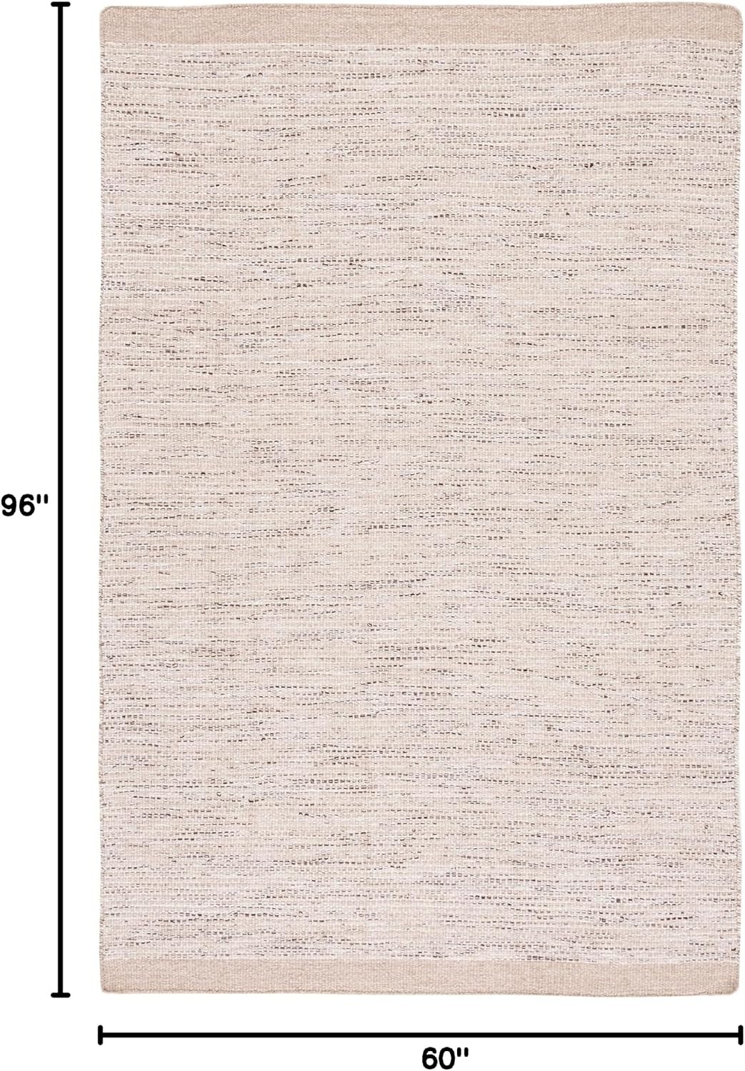 image:imageSAFAVIEH Area Rug 8x10 Vermont Collection Large Ivory Handmade Wool Ideal for Living Room Bedroom Office Dining Space VRM807ABeigeIvory