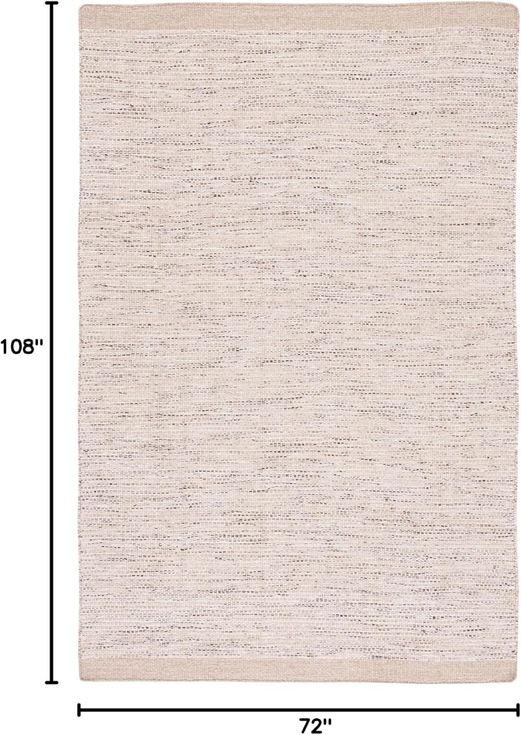 image:imageSAFAVIEH Area Rug 8x10 Vermont Collection Large Ivory Handmade Wool Ideal for Living Room Bedroom Office Dining Space VRM807ABeigeIvory