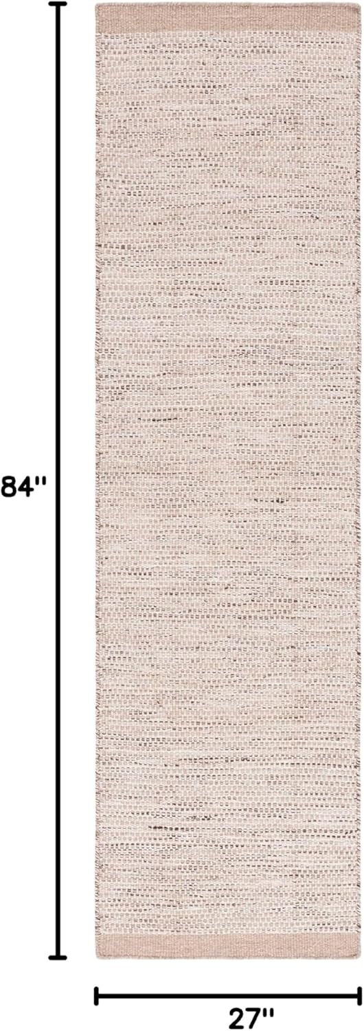 image:imageSAFAVIEH Area Rug 8x10 Vermont Collection Large Ivory Handmade Wool Ideal for Living Room Bedroom Office Dining Space VRM807ABeigeIvory