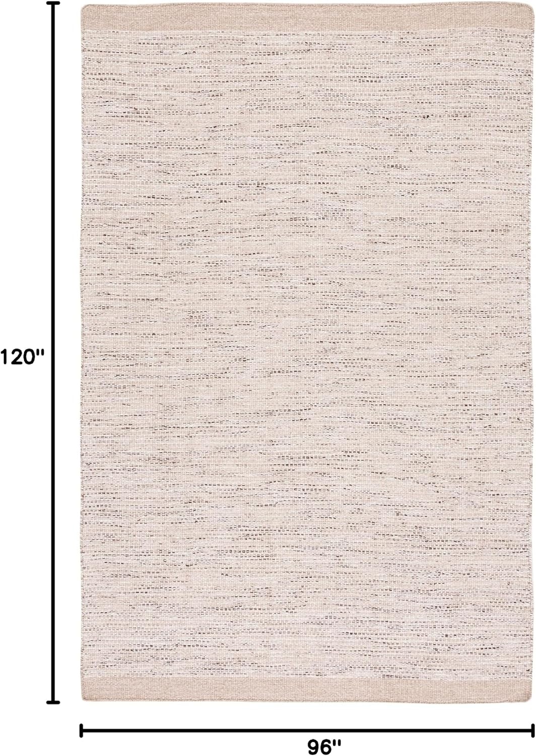 image:imageSAFAVIEH Area Rug 8x10 Vermont Collection Large Ivory Handmade Wool Ideal for Living Room Bedroom Office Dining Space VRM807ABeigeIvory