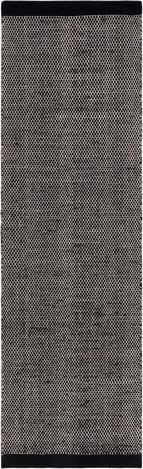image:imageSAFAVIEH Area Rug 8x10 Vermont Collection Large Ivory Handmade Wool Ideal for Living Room Bedroom Office Dining Space VRM807ABlack