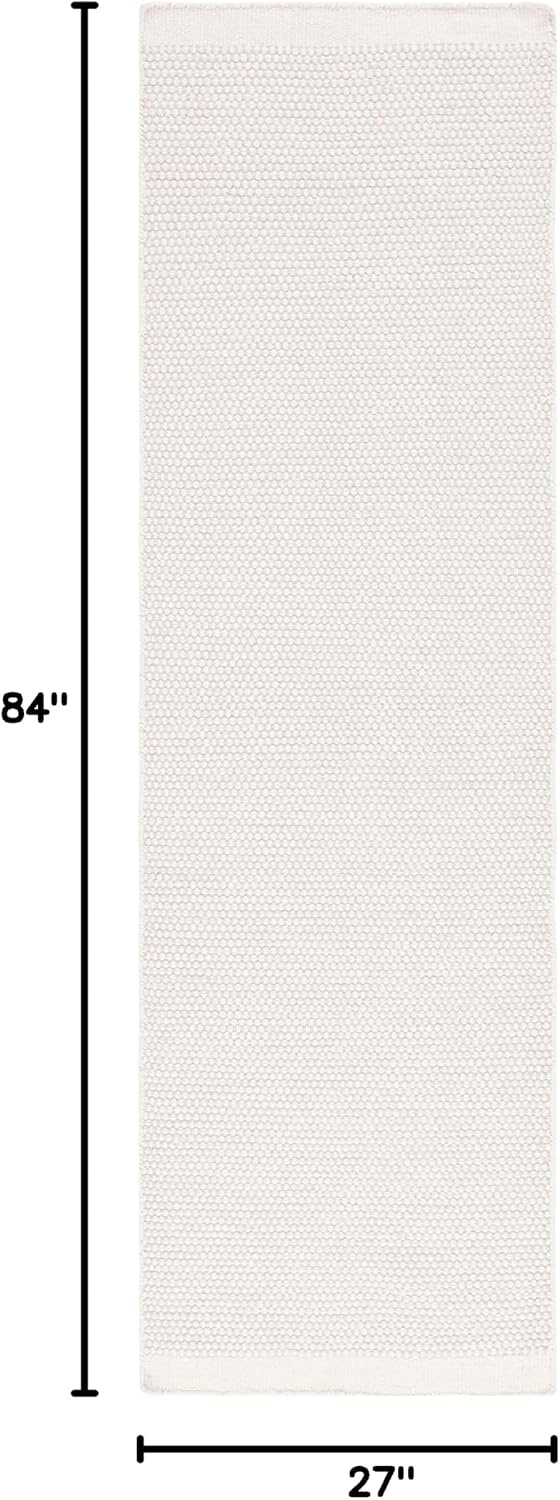 image:imageSAFAVIEH Area Rug 8x10 Vermont Collection Large Ivory Handmade Wool Ideal for Living Room Bedroom Office Dining Space VRM807AIvory
