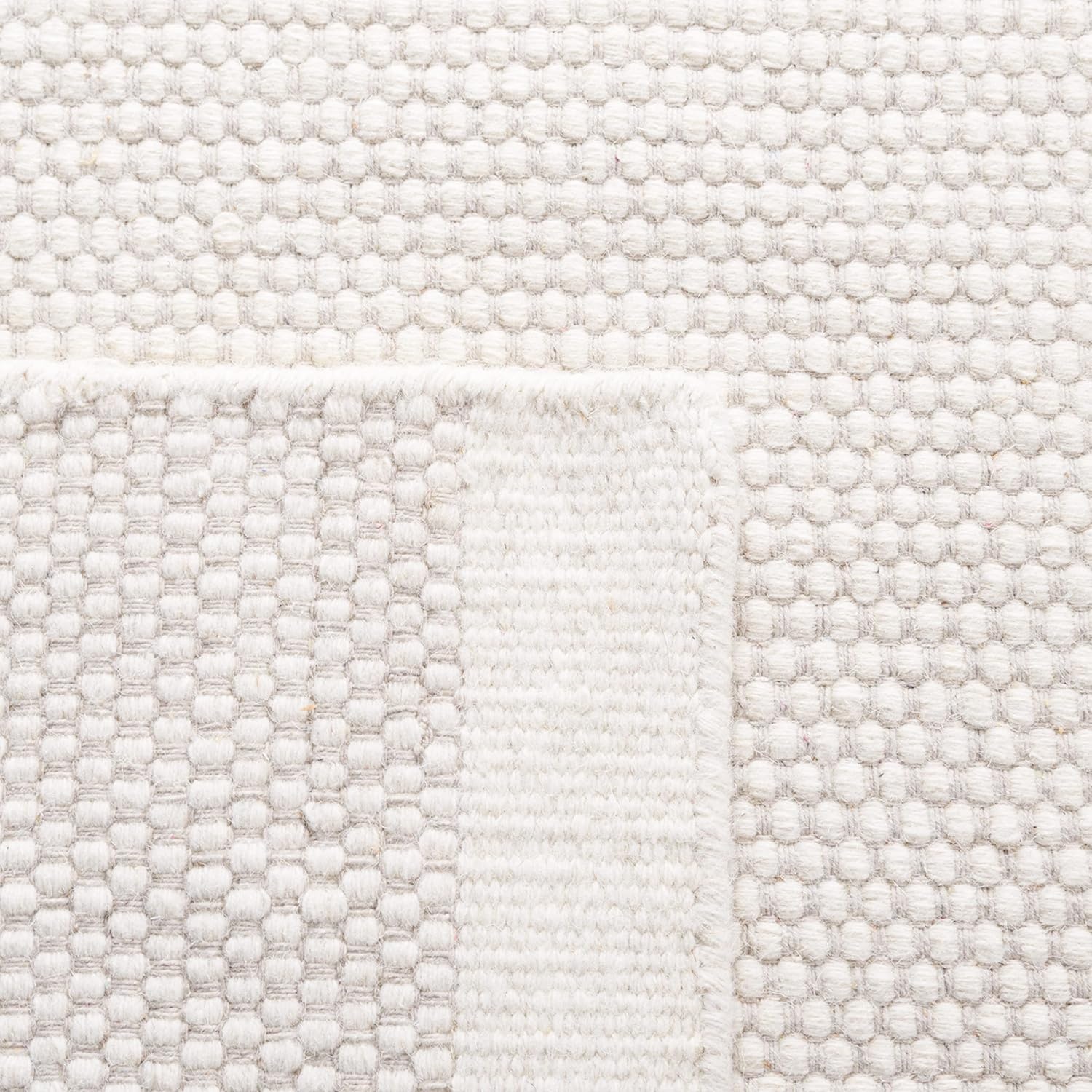 image:imageSAFAVIEH Area Rug 8x10 Vermont Collection Large Ivory Handmade Wool Ideal for Living Room Bedroom Office Dining Space VRM807AIvory