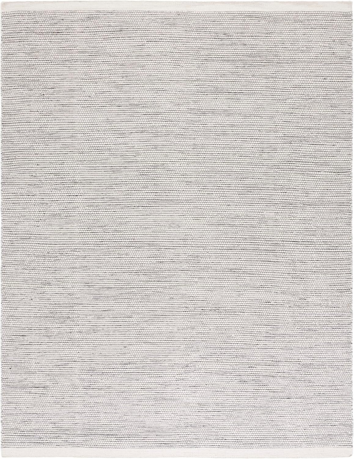 image:imageSAFAVIEH Area Rug 8x10 Vermont Collection Large Ivory Handmade Wool Ideal for Living Room Bedroom Office Dining Space VRM807AIvoryBlack