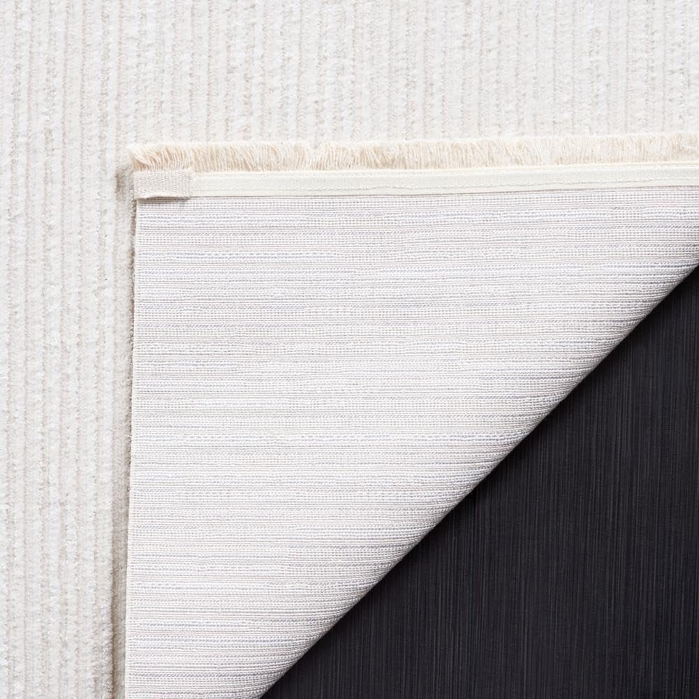 image:imageSAFAVIEH Area Rug 8x10 Whisper Collection Large Ivory amp Ivory Stripe Design NonShedding amp Easy Cleaning Ideal for Living Room Bedroom Office Dining Space WHS565AIvory