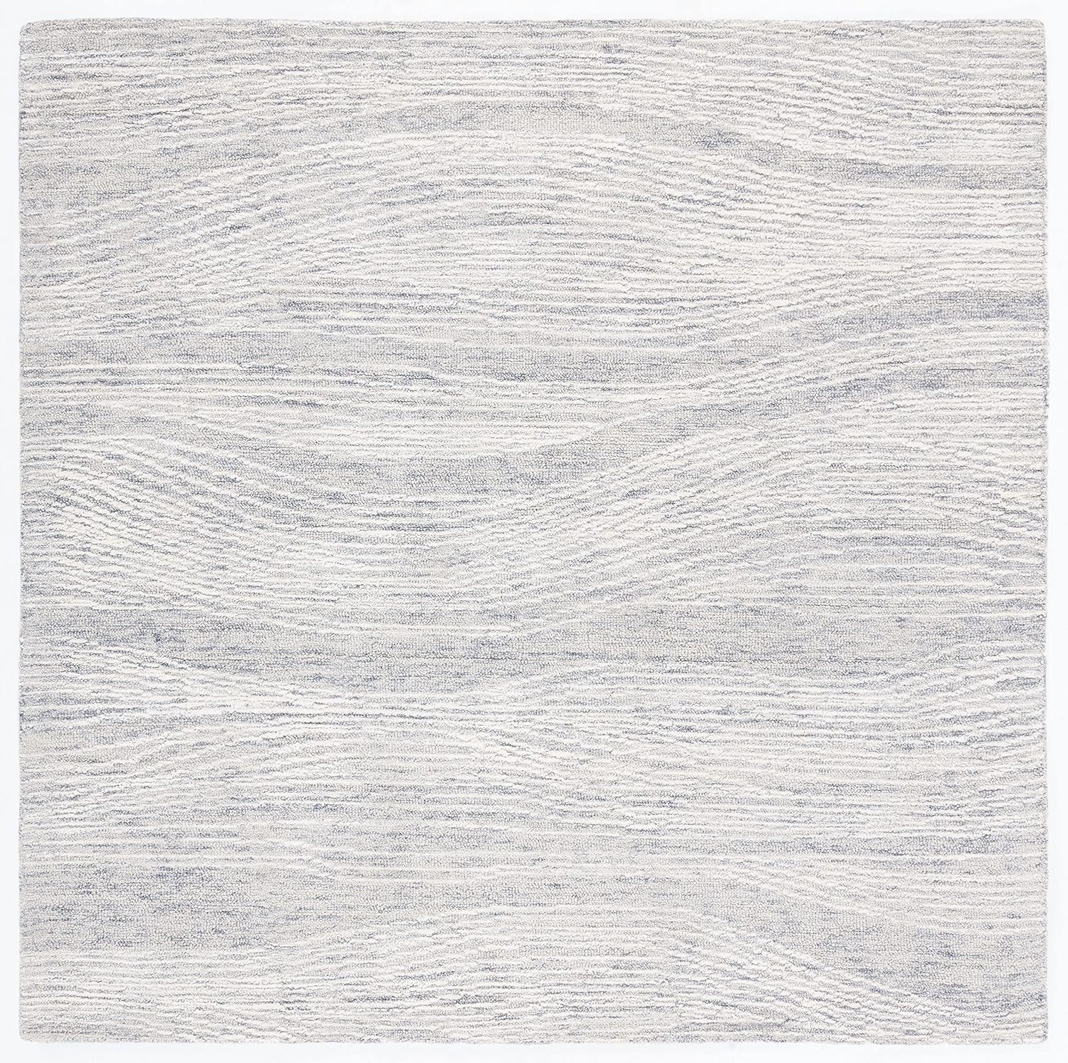image:imageSAFAVIEH Metro Collection 8 x 10 NaturalIvory MET995A Handmade Premium Wool Living Room Dining Bedroom Area RugGreyIvory
