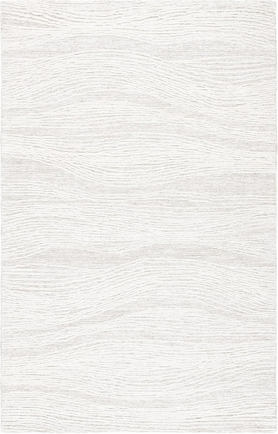 image:imageSAFAVIEH Metro Collection 8 x 10 NaturalIvory MET995A Handmade Premium Wool Living Room Dining Bedroom Area RugNaturalIvory