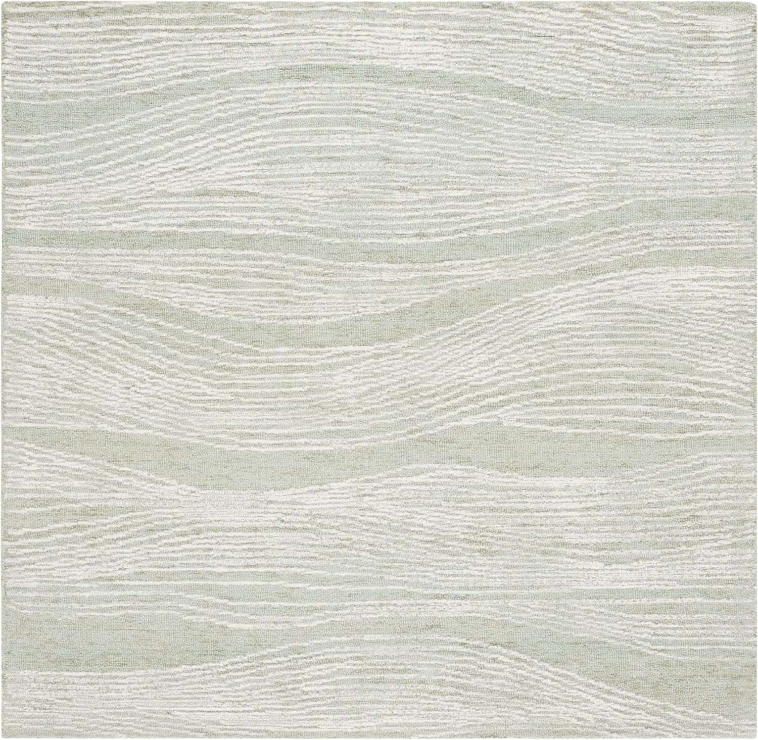 image:imageSAFAVIEH Metro Collection 8 x 10 NaturalIvory MET995A Handmade Premium Wool Living Room Dining Bedroom Area RugSageIvory