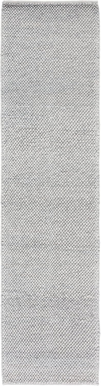image:imageSAFAVIEH Natura Collection Area Rug 8 Square Beige amp Ivory Handmade Wool Blend Textured Design Ideal for Living Room Bedroom Dining Space NAT425BSilver