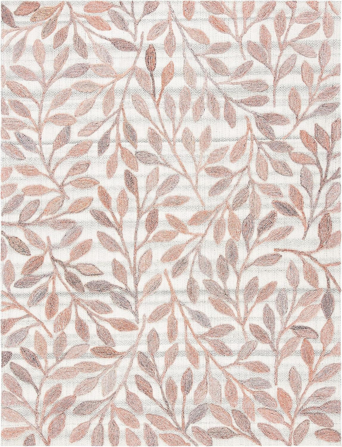 image:imageSAFAVIEH South Hampton Collection 8 x 10 Beige SHA302B Handmade Botanical Wool Area RugRustIvory