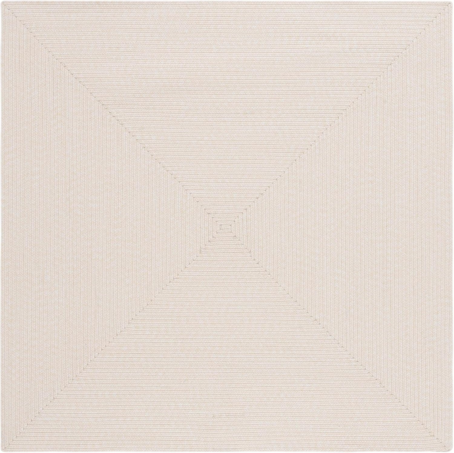 image:imageSAFAVIEH Washable Rug Outdoor Braided Collection 5 x 8 Oval Green Handmade amp Reversible NonShedding amp Easy to Clean Ideal for Patio Backyard Mudroom BRD315AIvoryBeige