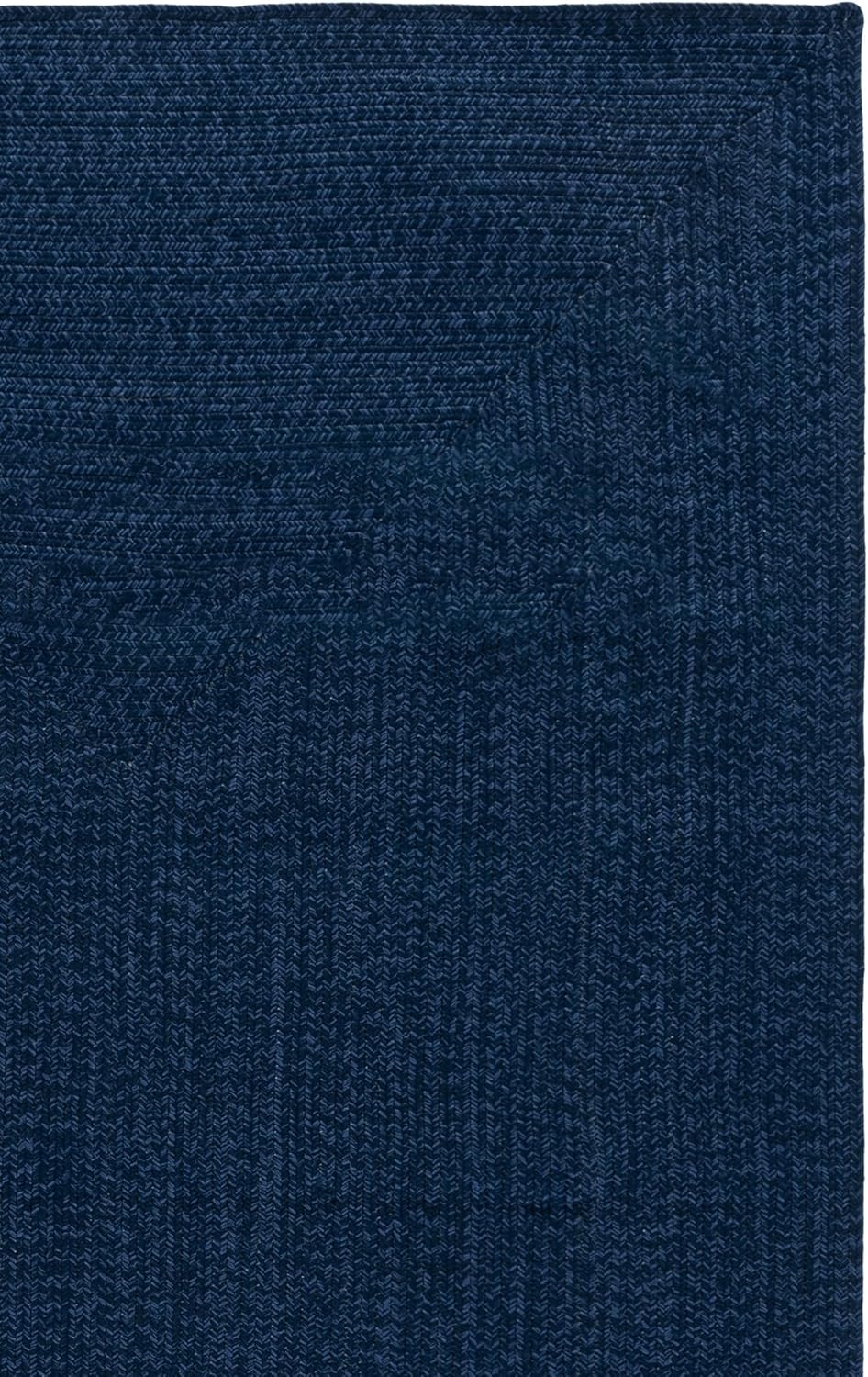 image:imageSAFAVIEH Washable Rug Outdoor Braided Collection 5 x 8 Oval Green Handmade amp Reversible NonShedding amp Easy to Clean Ideal for Patio Backyard Mudroom BRD315ANavy