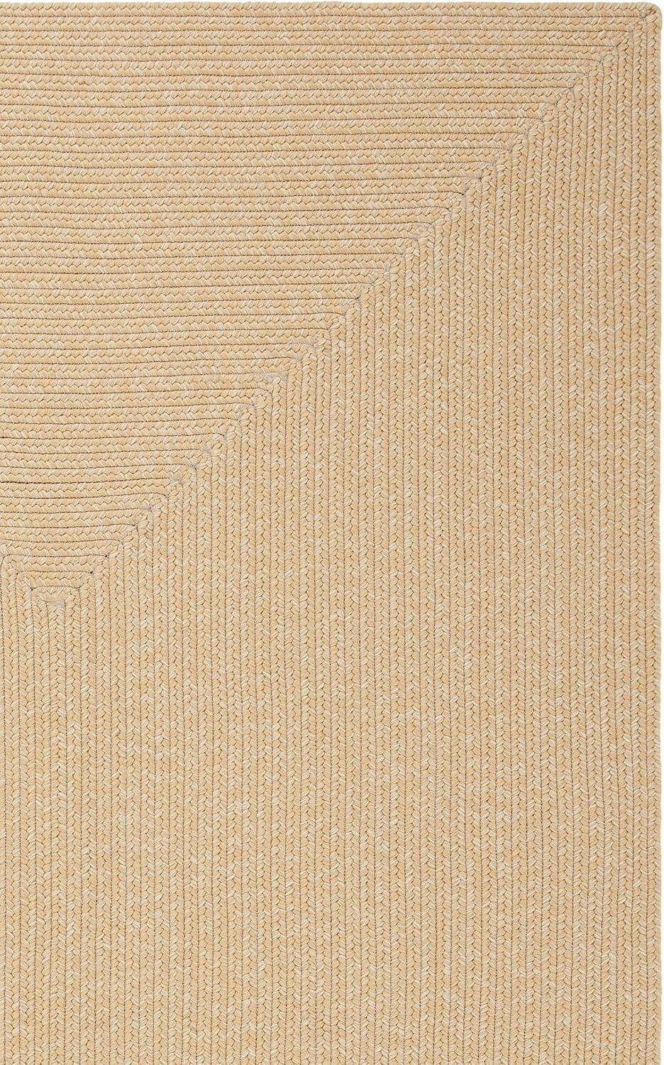 image:imageSAFAVIEH Washable Rug Outdoor Braided Collection 5 x 8 Oval Green Handmade amp Reversible NonShedding amp Easy to Clean Ideal for Patio Backyard Mudroom BRD315ABeigeTan