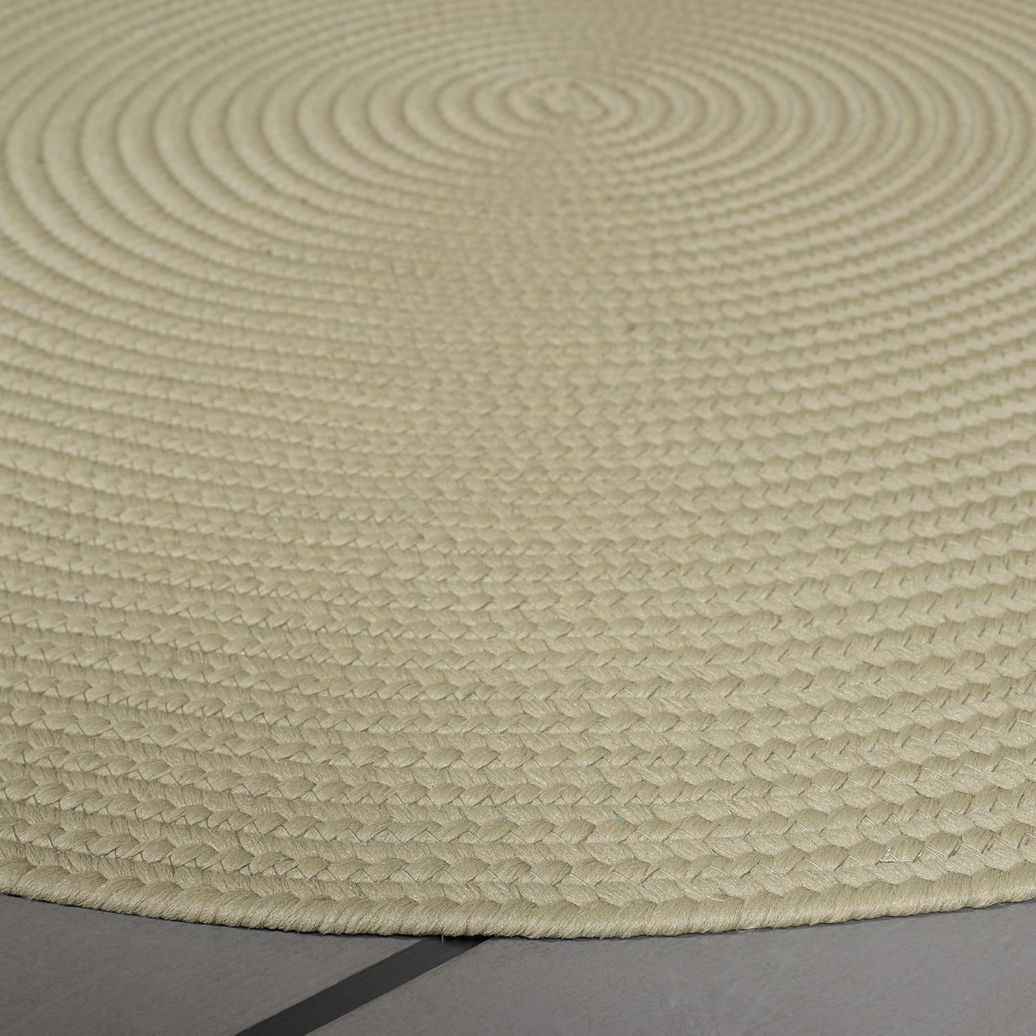 image:imageSAFAVIEH Washable Rug Outdoor Braided Collection 5 x 8 Oval Green Handmade amp Reversible NonShedding amp Easy to Clean Ideal for Patio Backyard Mudroom BRD315ASage