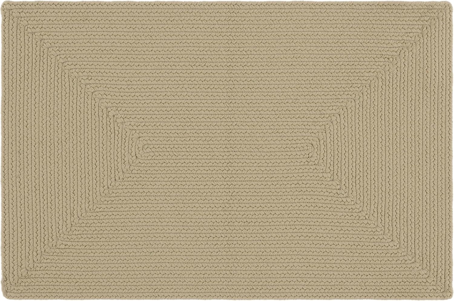 image:imageSAFAVIEH Washable Rug Outdoor Braided Collection 5 x 8 Oval Green Handmade amp Reversible NonShedding amp Easy to Clean Ideal for Patio Backyard Mudroom BRD315ASage