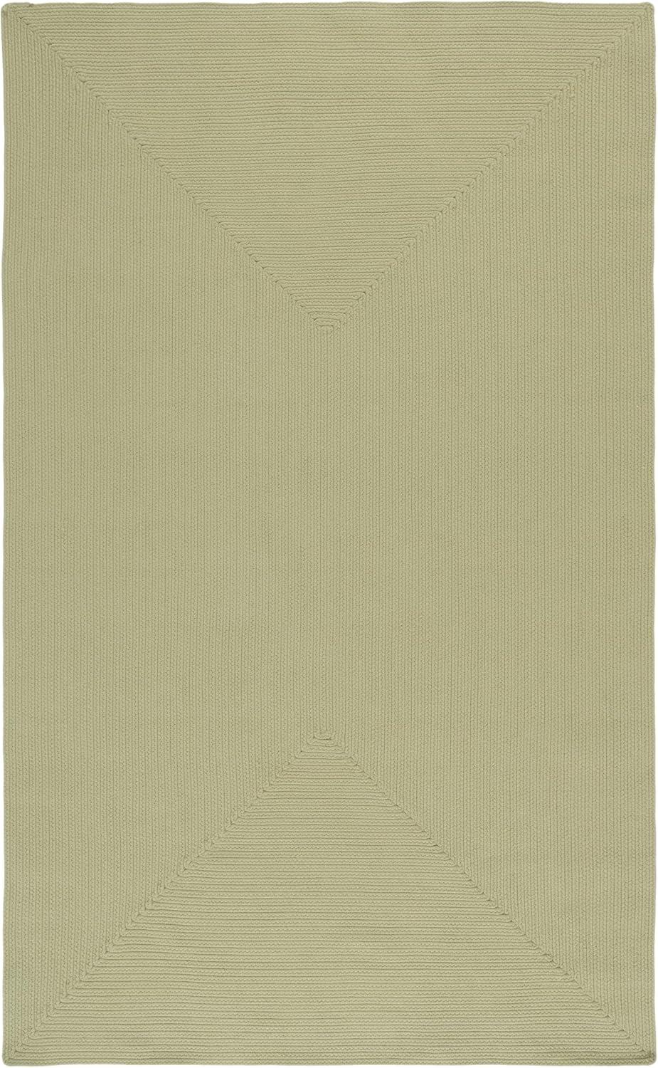image:imageSAFAVIEH Washable Rug Outdoor Braided Collection 5 x 8 Oval Green Handmade amp Reversible NonShedding amp Easy to Clean Ideal for Patio Backyard Mudroom BRD315ASage