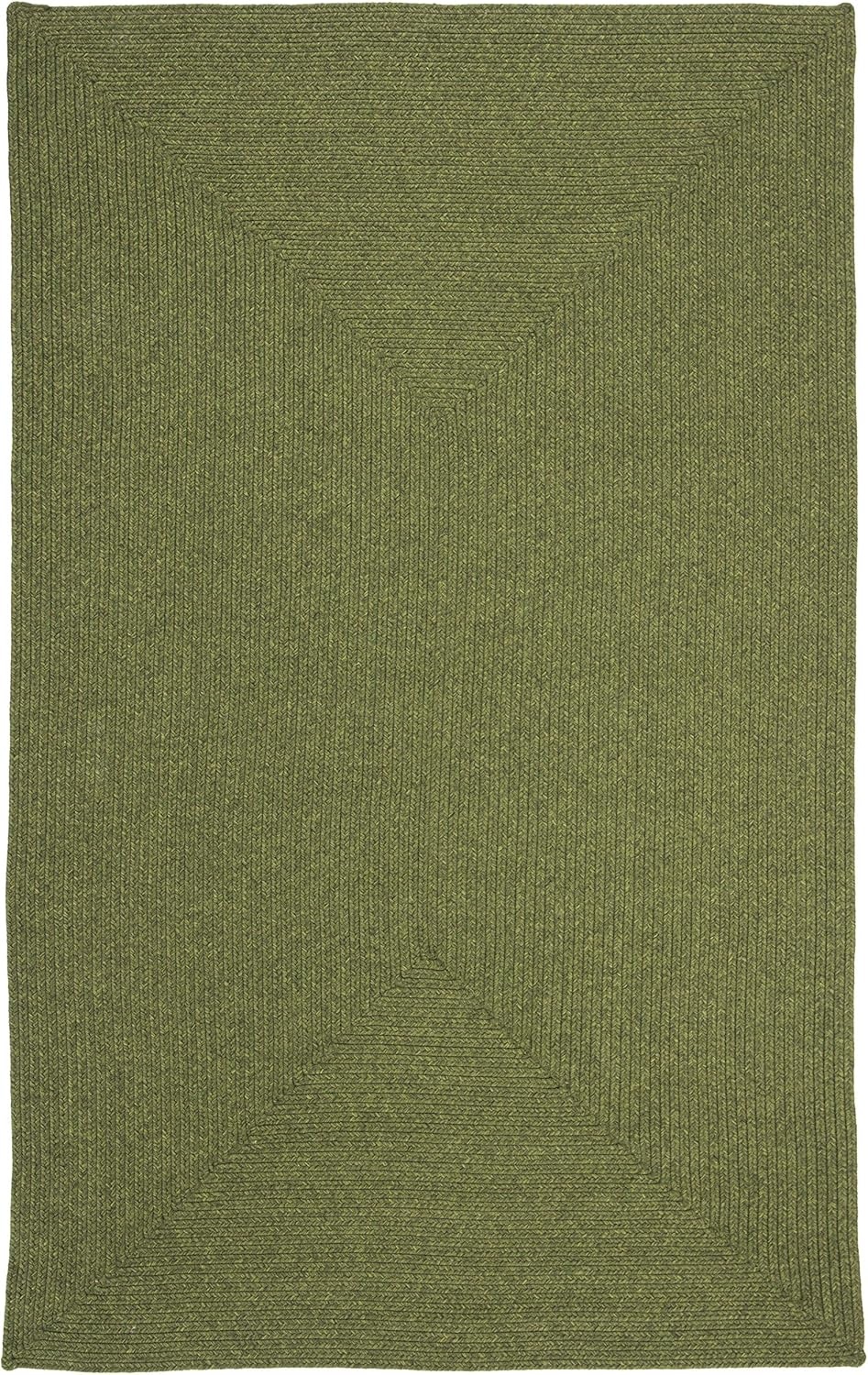 image:imageSAFAVIEH Washable Rug Outdoor Braided Collection 5 x 8 Oval Green Handmade amp Reversible NonShedding amp Easy to Clean Ideal for Patio Backyard Mudroom BRD315AGreen