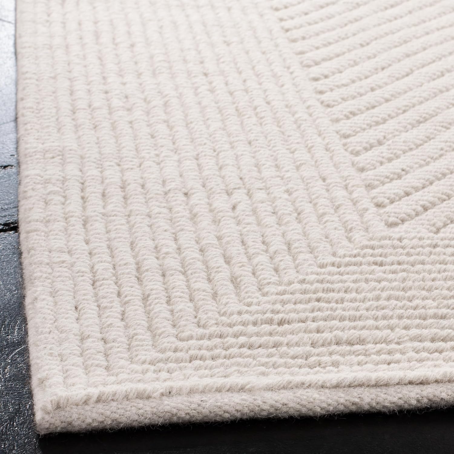 image:imageSafavieh Natura Collection Runner Rug 23 x 8 Ivory Handmade Wool Ideal for High Traffic Areas in Living Room Bedroom NAT450AIvory