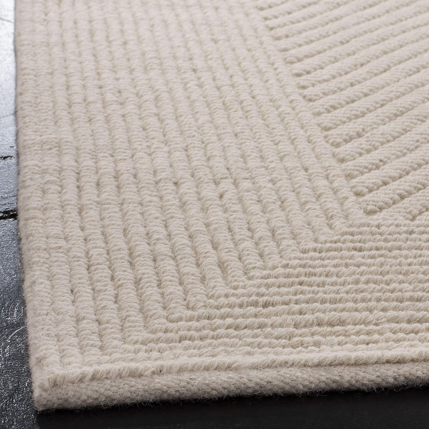 image:imageSafavieh Natura Collection Runner Rug 23 x 8 Ivory Handmade Wool Ideal for High Traffic Areas in Living Room Bedroom NAT450AIvory