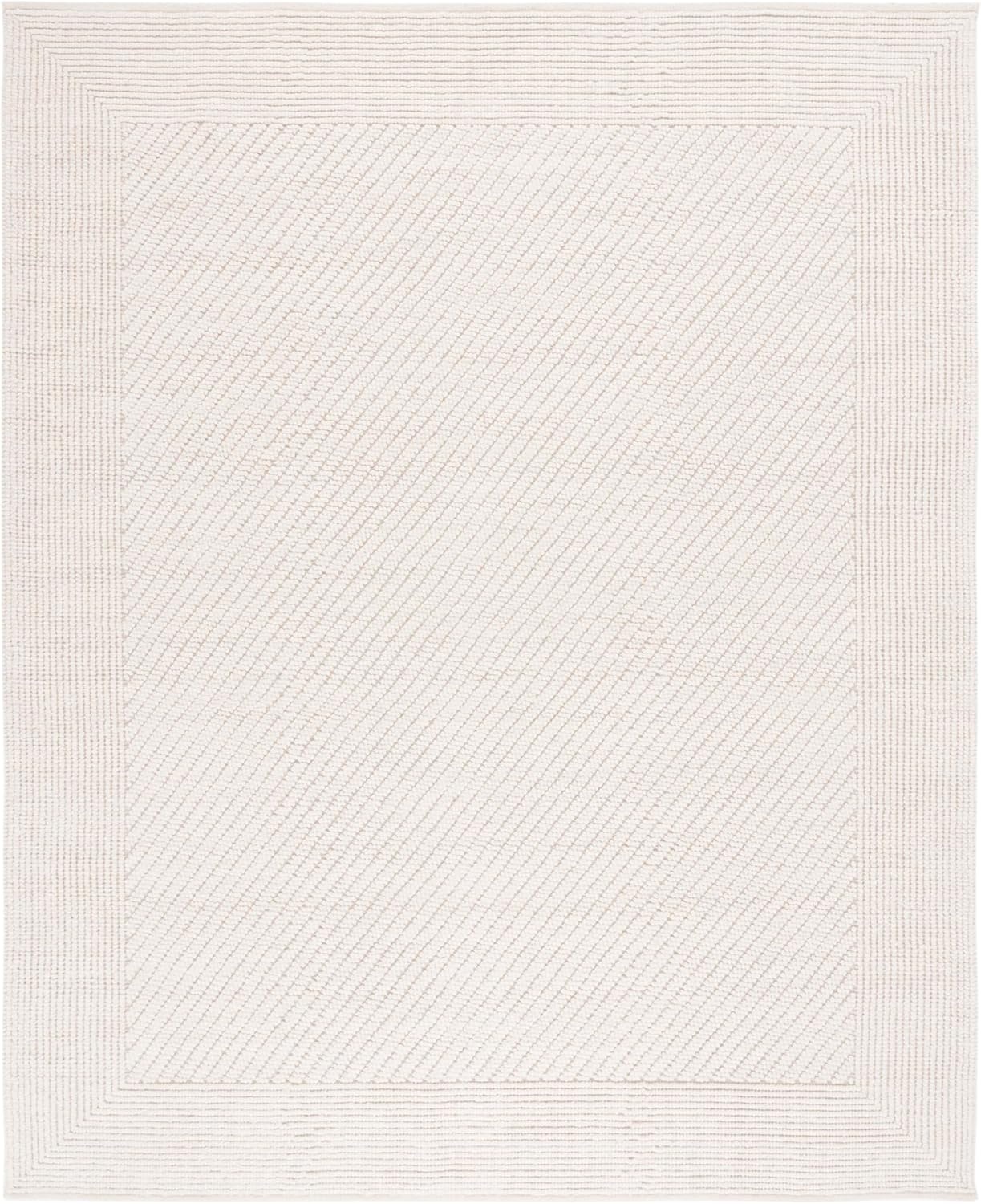 image:imageSafavieh Natura Collection Runner Rug 23 x 8 Ivory Handmade Wool Ideal for High Traffic Areas in Living Room Bedroom NAT450AIvory