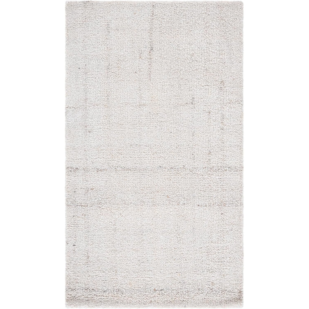 image:imageSAFAVIEH Abstract Collection Area Rug 8 Round Ivory amp Beige Handmade Wool amp Viscose Ideal for High Traffic Areas in Living Room Bedroom ABT141DIvoryBeige
