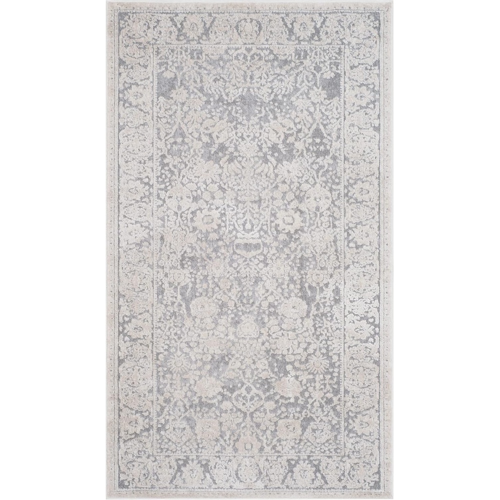 image:imageSAFAVIEH Area Rug 10 Square Reflection Collection Large Beige amp Cream NonShedding amp Easy Cleaning Ideal for Living Room Bedroom RFT663ALight GreyCream