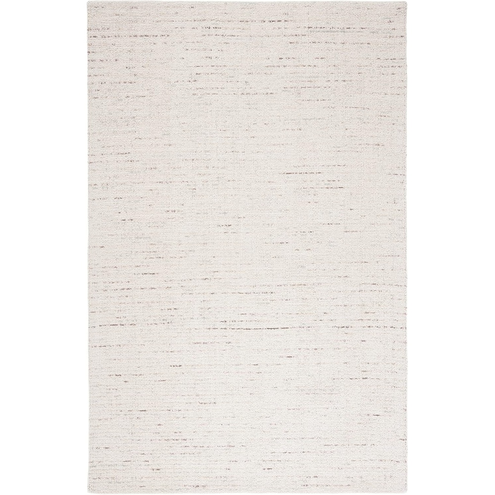 image:imageSAFAVIEH Area Rug 8x10 Abstract Collection Large Light Grey amp Ivory Handmade Wool Ideal for Living Room Bedroom Office Dining Space ABT468FIvoryBrown