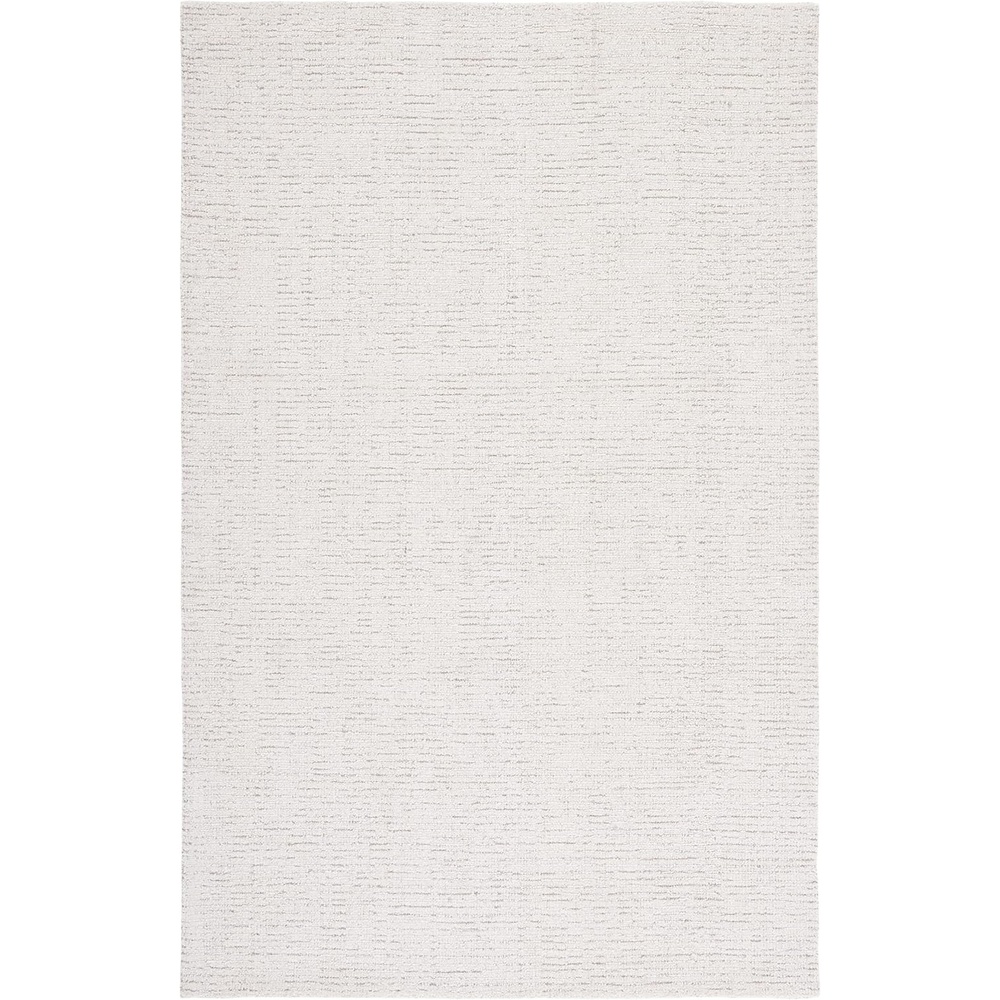 image:imageSAFAVIEH Area Rug 8x10 Abstract Collection Large Light Grey amp Ivory Handmade Wool Ideal for Living Room Bedroom Office Dining Space ABT468FIvoryBeige