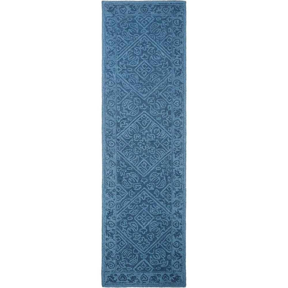 image:imageSAFAVIEH Area Rug 8x10 Dip Dye Collection Large Navy Blue Handmade Wool Ideal for Living Room Bedroom Office Dining Space DDY151NNavy Blue