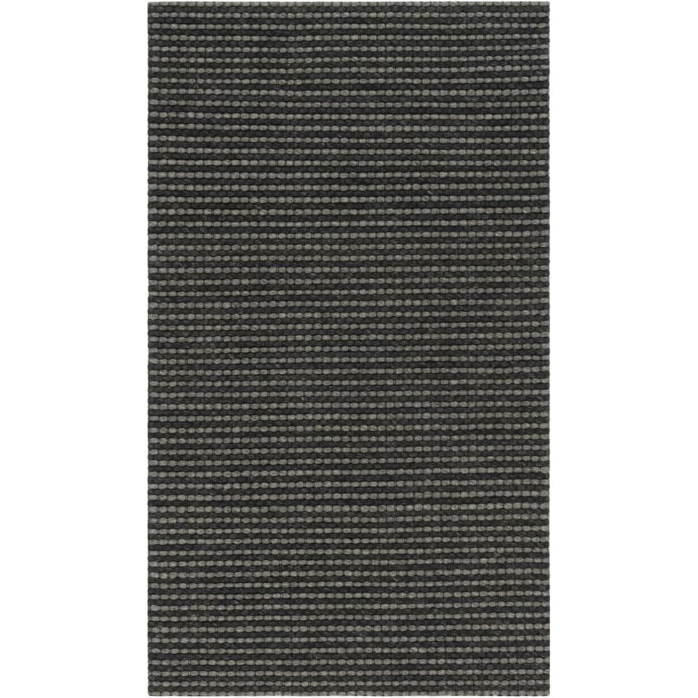 image:imageSAFAVIEH Area Rug 8x10 Natura Collection Large Ivory Handmade Wool Ideal for Living Room Bedroom Dining Space NAT801AGreyBlack