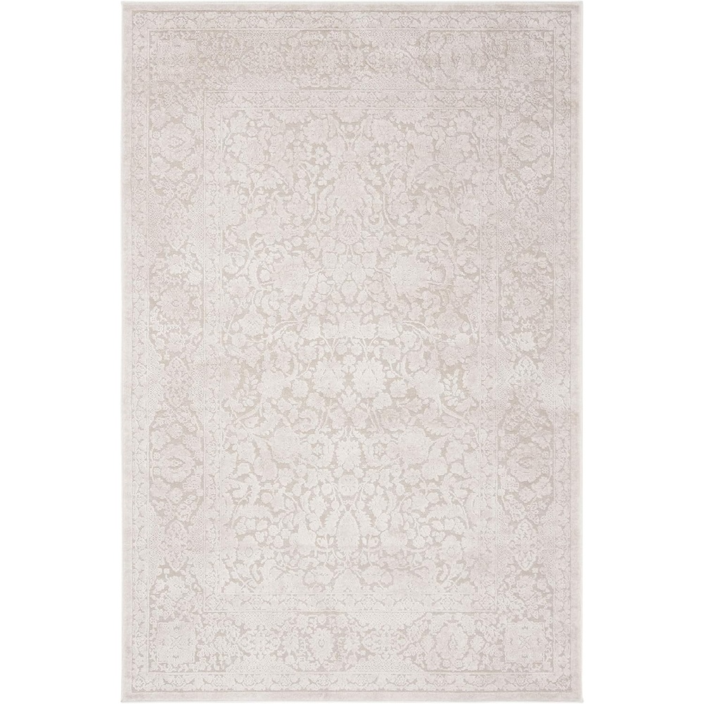 image:imageSAFAVIEH Area Rug 8x10 Reflection Collection Large Cream amp Ivory NonShedding amp Easy Cleaning Ideal for Living Room Bedroom Dining Space RFT667DCremeIvory