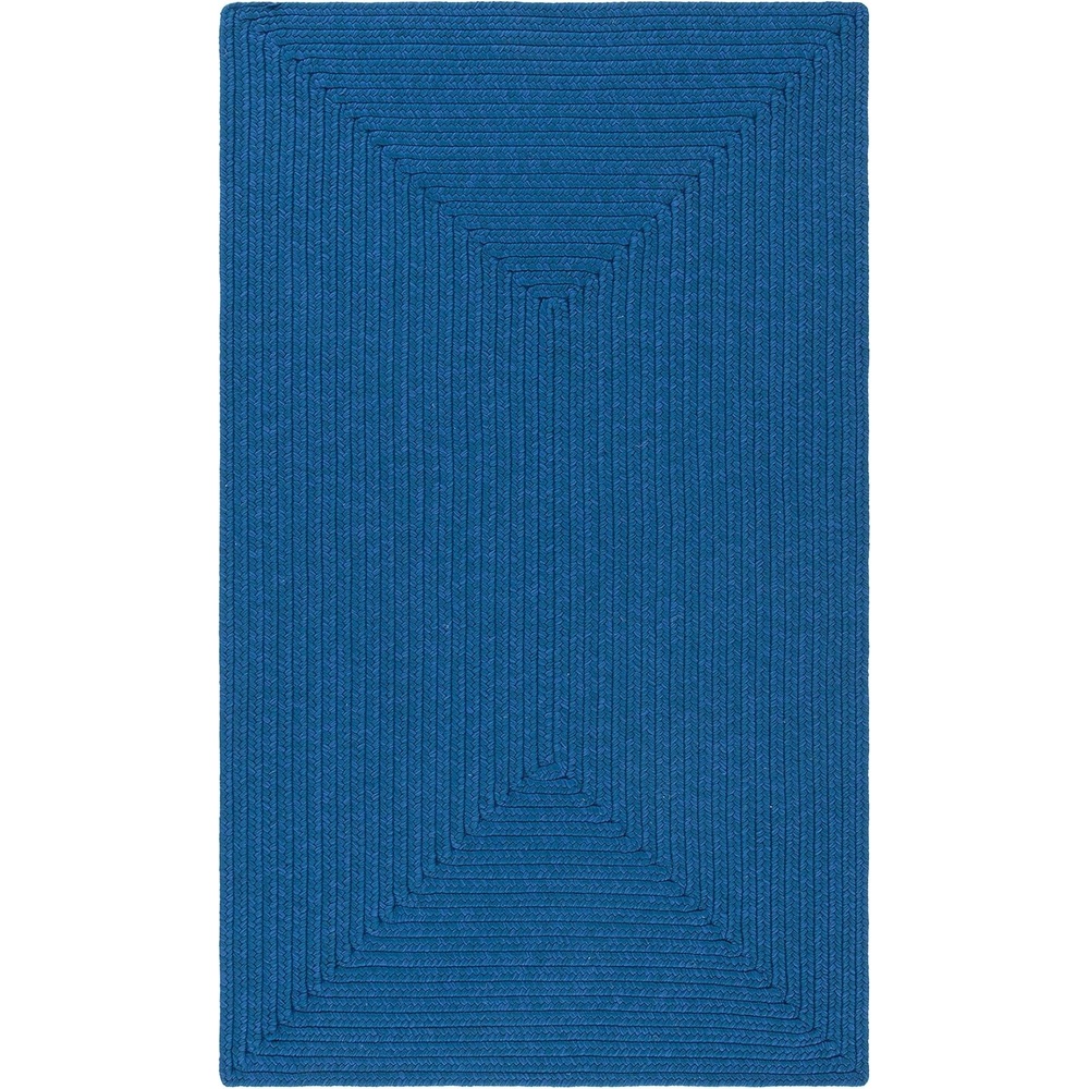 image:imageSAFAVIEH Washable Rug Outdoor Braided Collection 5 x 8 Oval Green Handmade amp Reversible NonShedding amp Easy to Clean Ideal for Patio Backyard Mudroom BRD315ABlue
