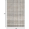 SAFAVIEH Abstract Collection Area Rug – 8′ Round, Ivory & Beige, Handmade Wool & Viscose, Ideal for High Traffic Areas in Living Room, Bedroom (ABT141D)(Camel/Black)