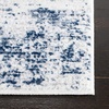 SAFAVIEH Amelia Collection Area Rug – 8′ x 10′, Ivory & Blue, Modern Abstract Design, Non-Shedding & Easy Care, Ideal for High Traffic Areas in Living Room, Bedroom (ALA700A)(Ivory/Navy)