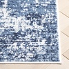 SAFAVIEH Amelia Collection Area Rug – 8′ x 10′, Ivory & Blue, Modern Abstract Design, Non-Shedding & Easy Care, Ideal for High Traffic Areas in Living Room, Bedroom (ALA700A)(Ivory/Dark Blue)