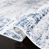 SAFAVIEH Amelia Collection Area Rug – 8′ x 10′, Ivory & Blue, Modern Abstract Design, Non-Shedding & Easy Care, Ideal for High Traffic Areas in Living Room, Bedroom (ALA700A)(Ivory/Navy)