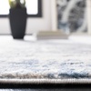 SAFAVIEH Amelia Collection Area Rug – 8′ x 10′, Ivory & Blue, Modern Abstract Design, Non-Shedding & Easy Care, Ideal for High Traffic Areas in Living Room, Bedroom (ALA700A)(Ivory/Blue)